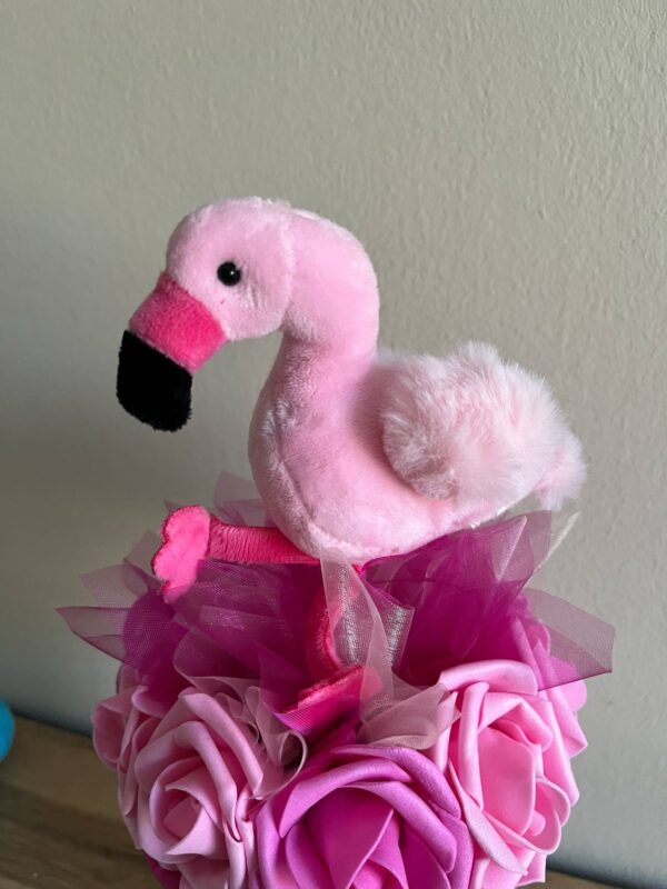 Flamingós ballagó csokor-pink/rózsaszín - Image 2