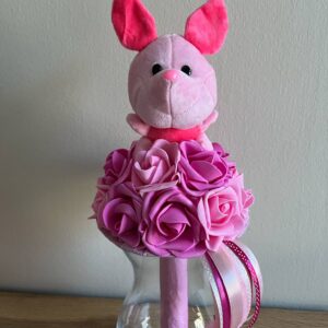 Micimackó Malackája ballagó csokor-pink/rózsaszín