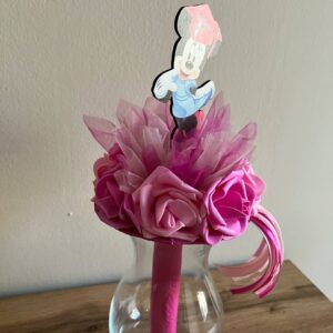 Minnie egeres ballagó csokor-pink/rózsaszín - Image 3