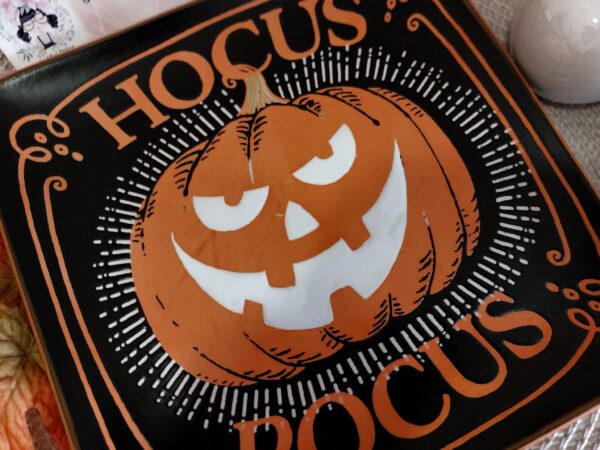 Halloween-i kerámia kínáló tál - Image 2