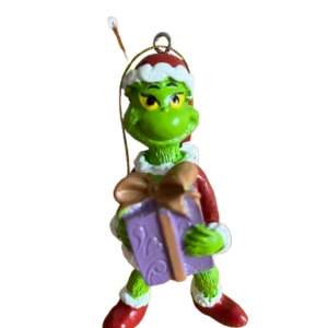 Grincs figura-ajándék dobozzal