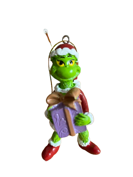 Grincs figura-ajándék dobozzal