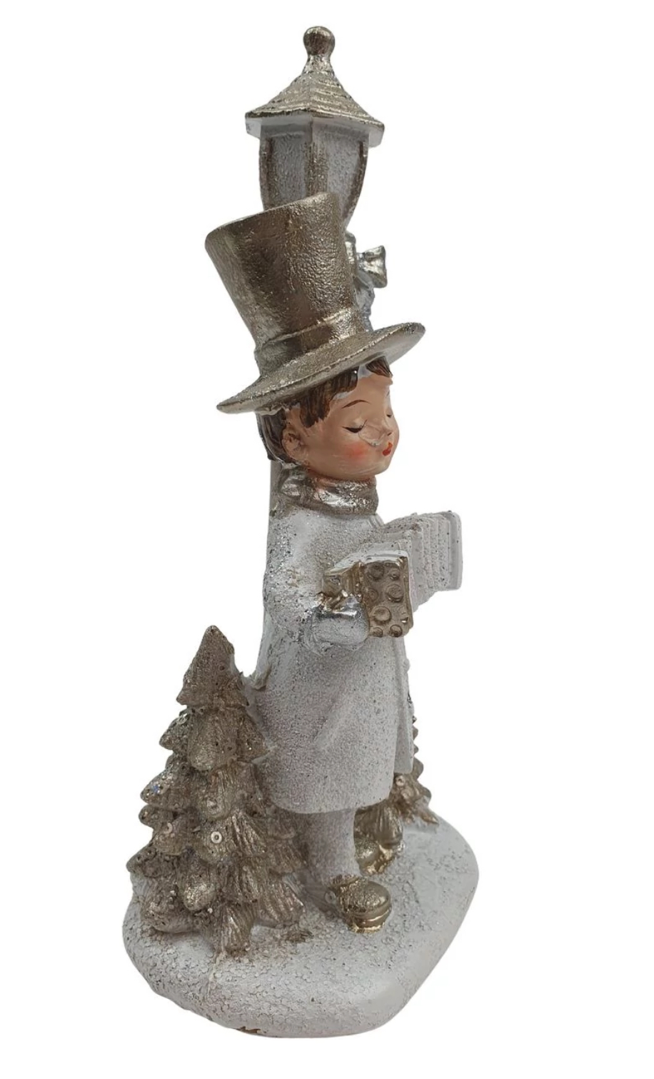 Fiú harmonikával,lámpás alatt-19 cm - Image 2