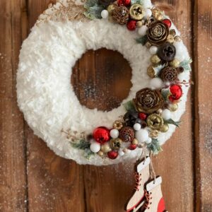 Korcsolyás kopogtató/pihe-puha alapon