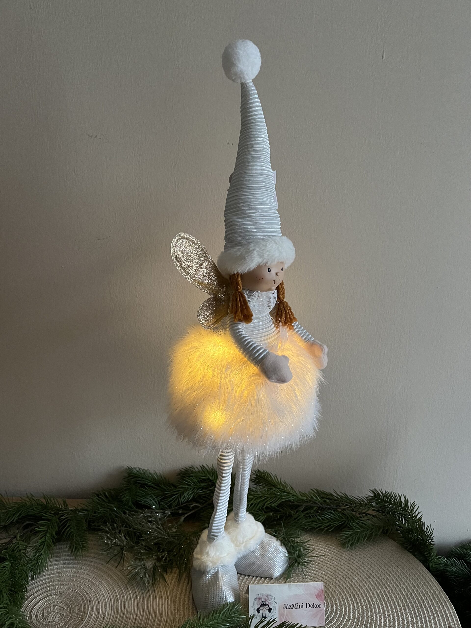 Loretta világító baba-fehér/arany -69 cm - Image 4