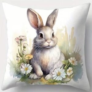 Nyuszis párnahuzat-2 oldalas