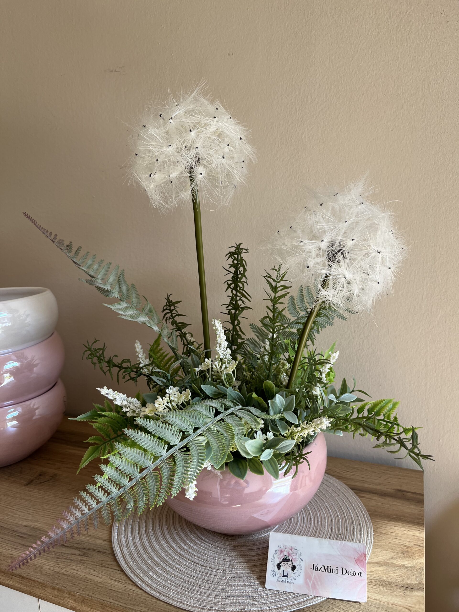 Pitypangos tavasz-mályvás rózsaszín