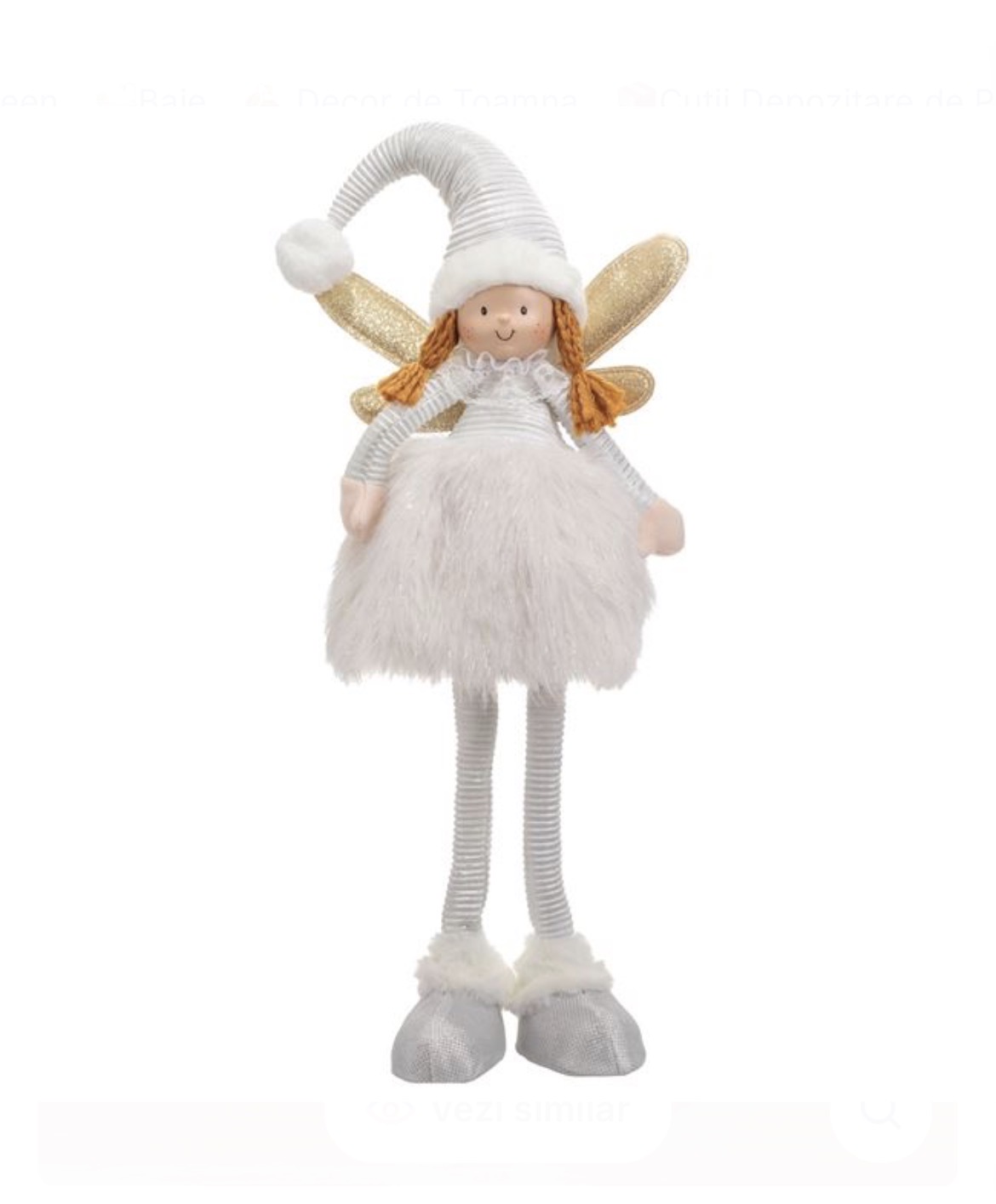 Arabella világító tündér baba-69 cm-fehér - Image 3